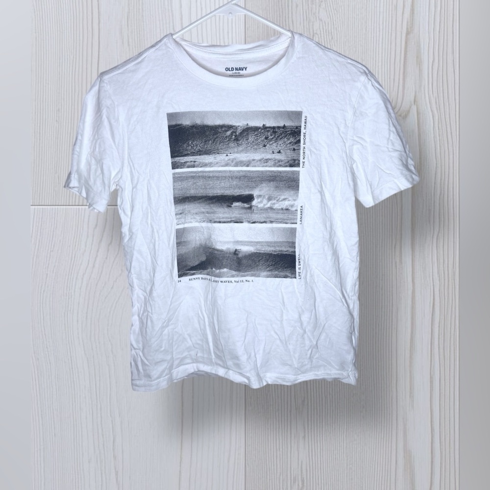OLD NAVY Boys Hawaii North Shore Graphic Tee - Picture 2 of 6